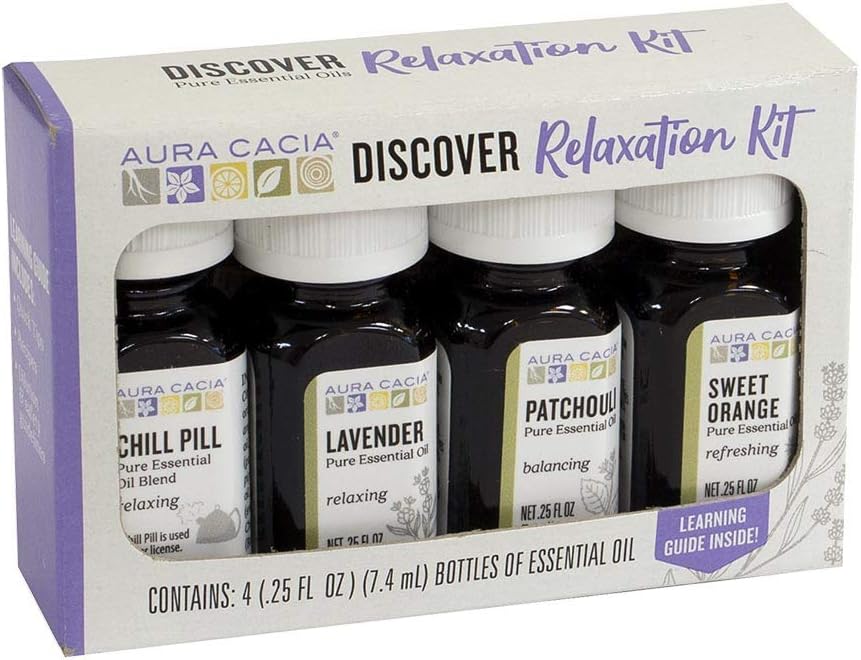 Aura Cacia Essential Oil Relaxation Kit Review