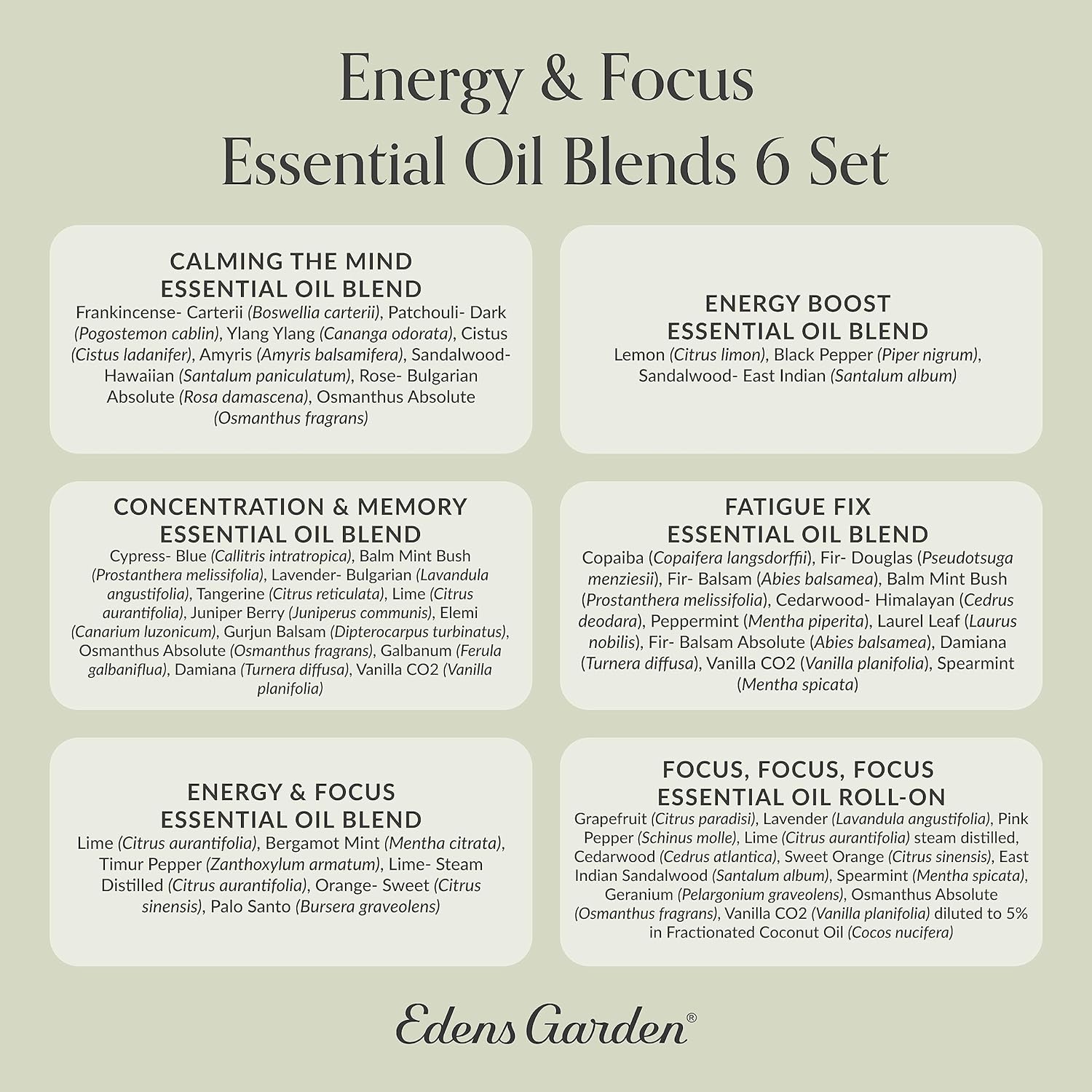 Edens Garden Sleep Essential Oil 6 Set Review