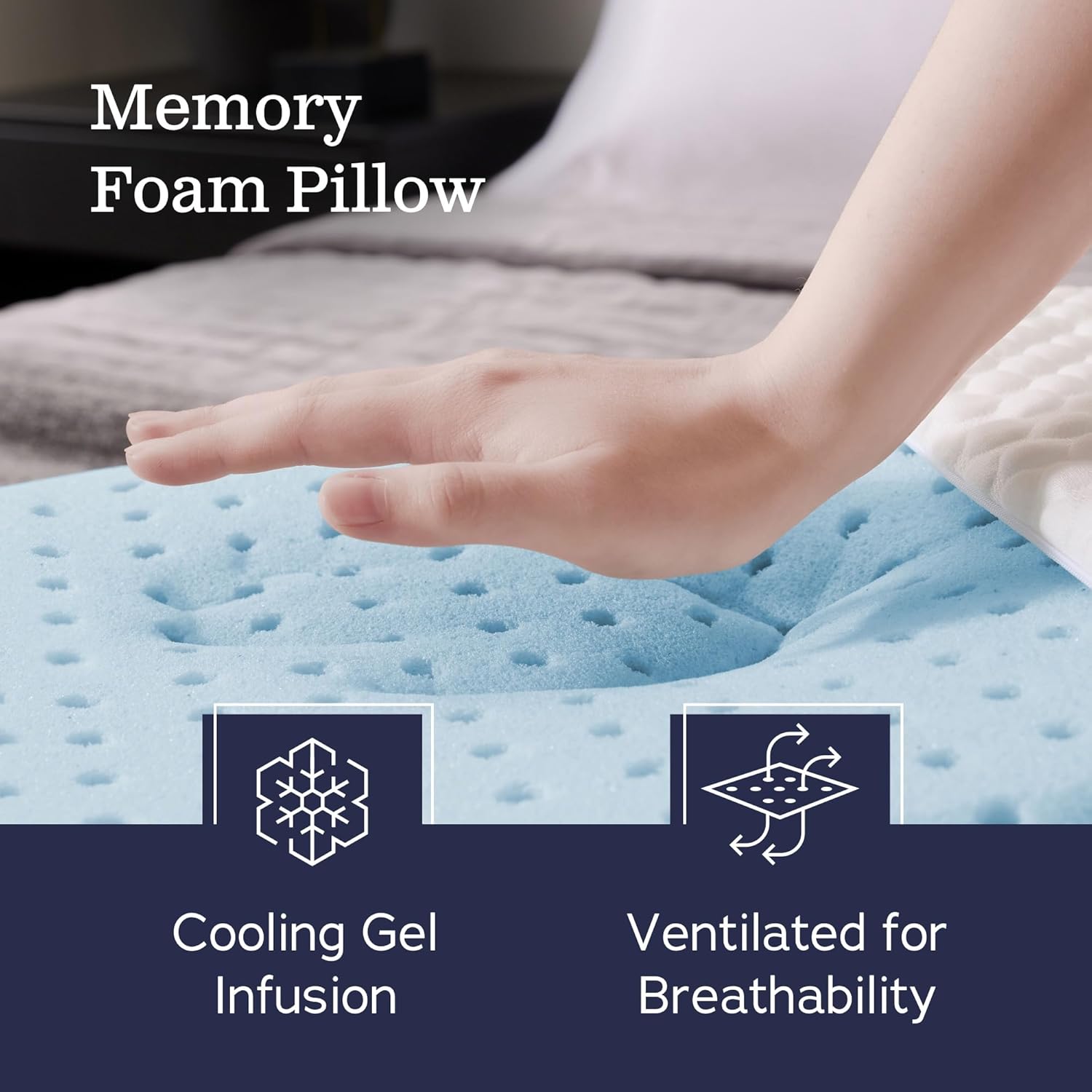 WEEKENDER Gel Memory Foam Pillow Review