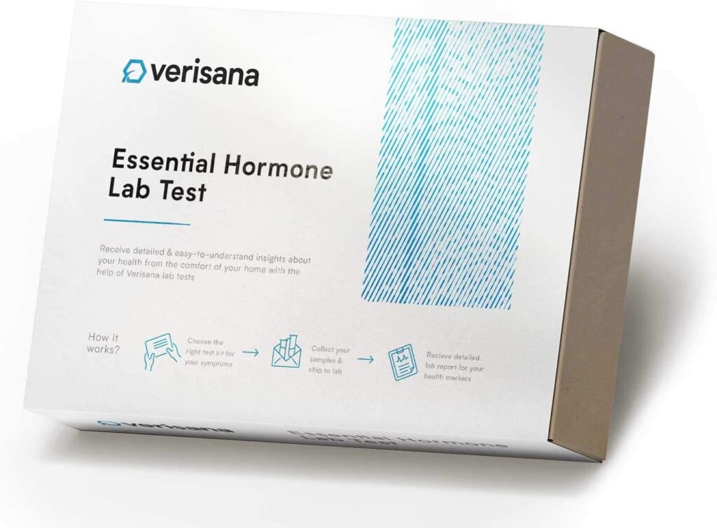 Essential Hormone Test – Check 3 Vital Hormones (E2, Pg  T) with a Simple Saliva Sample– at-Home Test Kit – Verisana