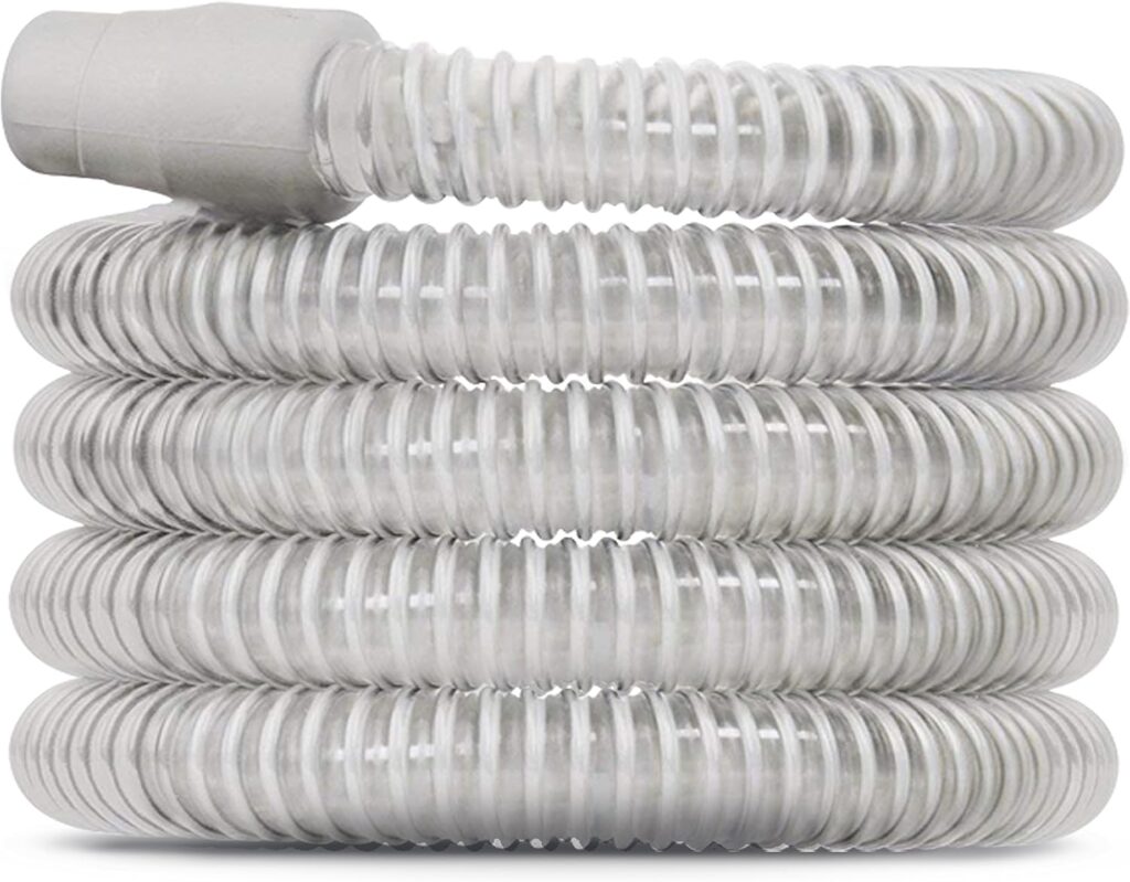 resplabs CPAP Hose Perfect Fit Replacement Tubing for All CPAP Machines 6ft Slim 15mm, Gray