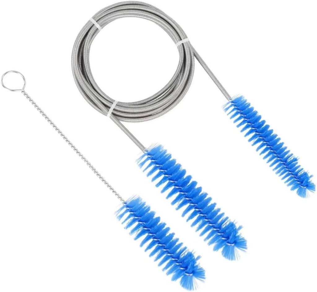 Brush Diameter 15mm 19mm -CPAP Tube Cleaning Brush-Suitable for Most CPAP Hose Type (Blue)