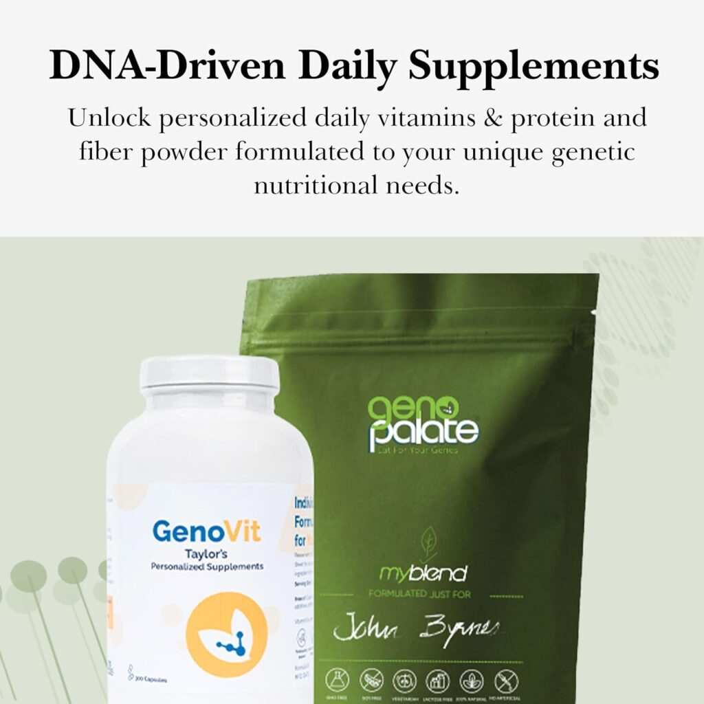 Nutrition DNA Test Kit | Genetic Testing Kit for Health Report  Personalized Wellness | 100+ Optimal Foods  Tailored Diet | Stress  Eating Insights | Dietitian Consult