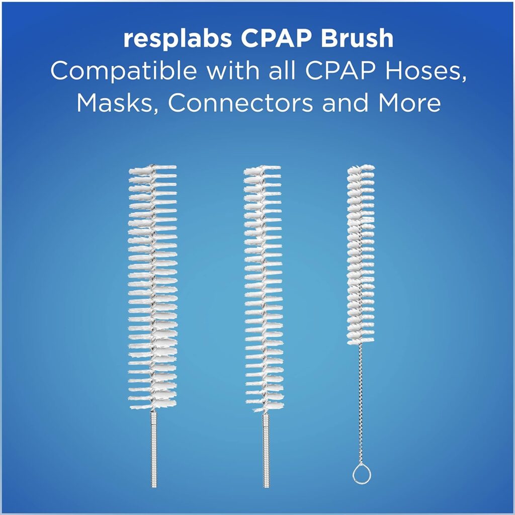 resplabs CPAP Hose Cleaning Brush 8 in 1 CPAP Cleaner for CPAP Tube, Mask, Accessories, and Supplies