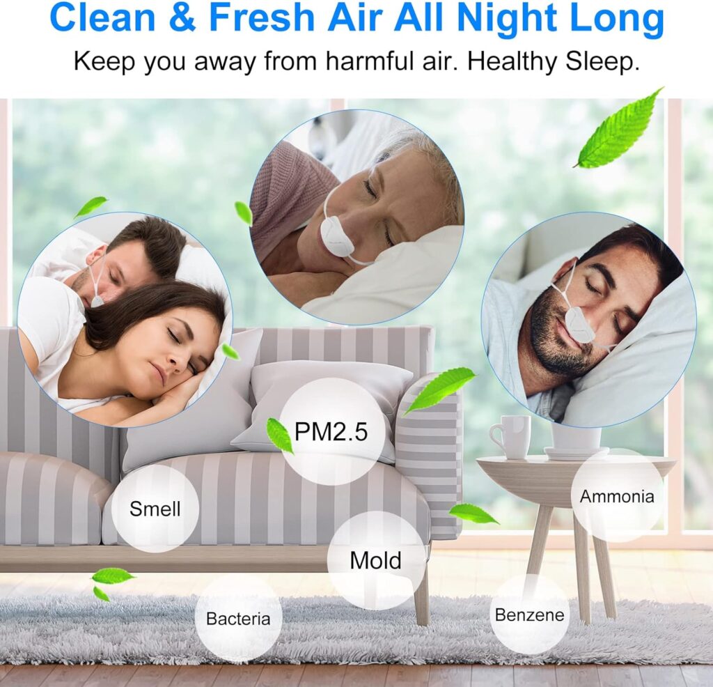 Wundmed Anti Snoring Devices, Snoring Solution, Nasal Dilator Nose Vents Plugs to Stop Snoring, White, 1 Count (White)