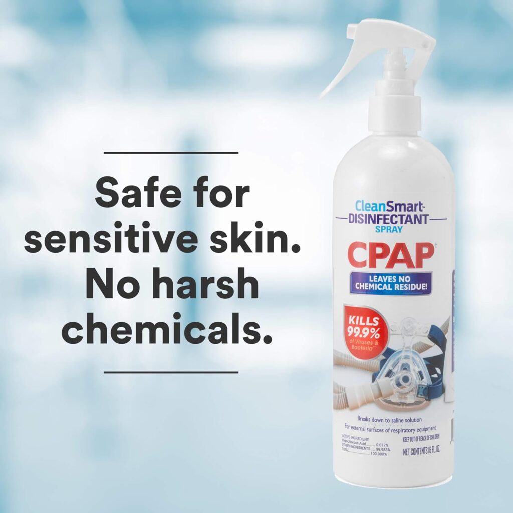 CleanSmart CPAP Disinfectant Spray, 16 oz (Pack of 2)